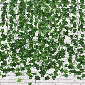 Fake Vines for Room Decor 86 FT Artificial Ivy Garland Hanging Plants Faux Green